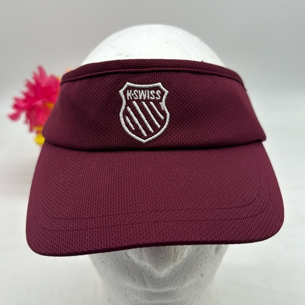 K-Swiss Maroon Visor Adjustable HT5379F
